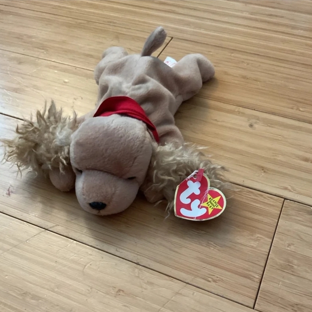 TY Beanie Babies Dog Plush Toy - Brown